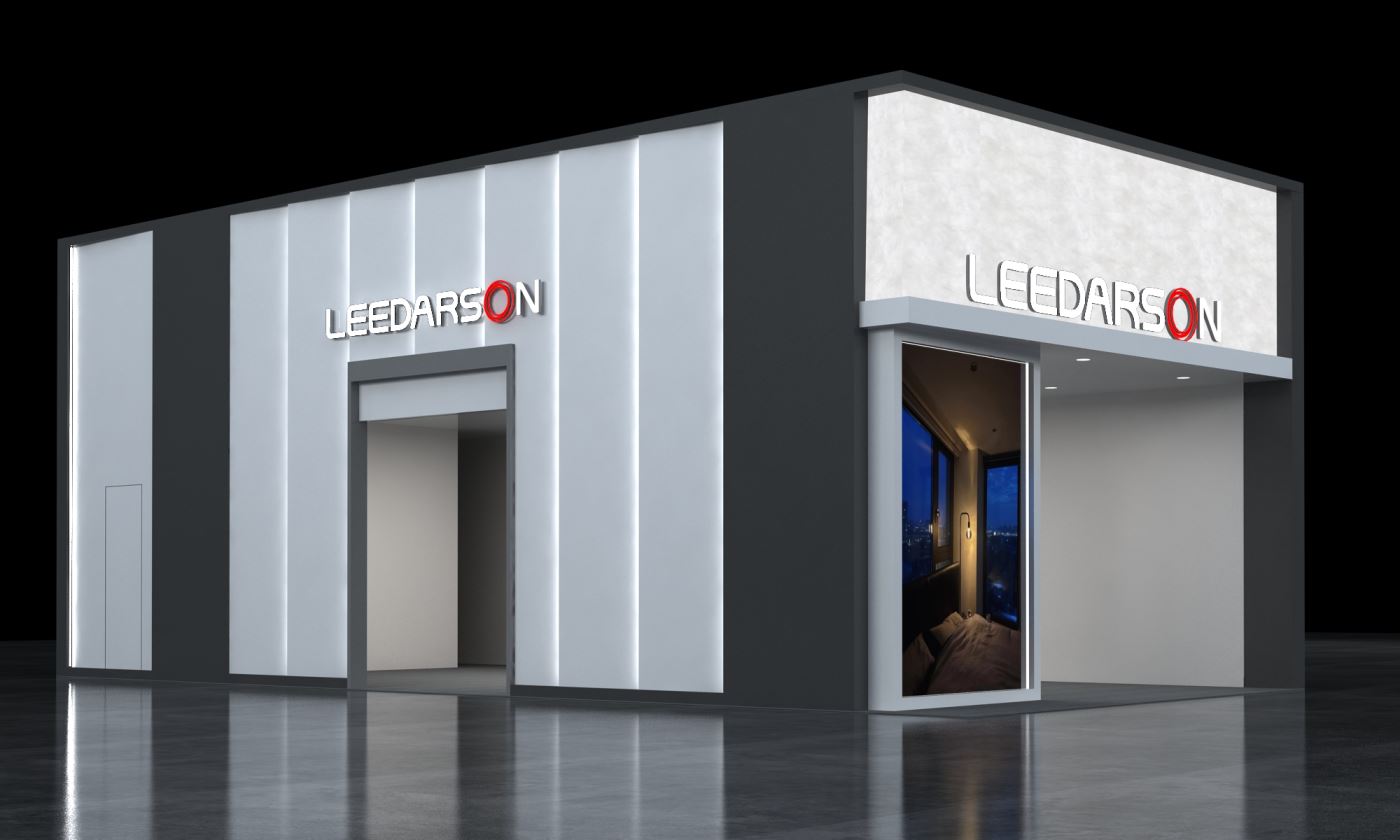 香港燈展設計搭建--立達信展臺搭建